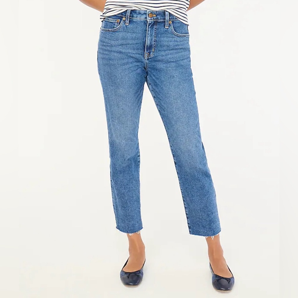 J. Crew Factory Essential Straight Jeans